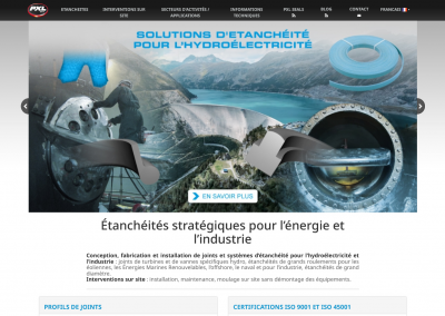 Refonte PXL Seals – Joints et systèmes d&rsquo;étanchéité