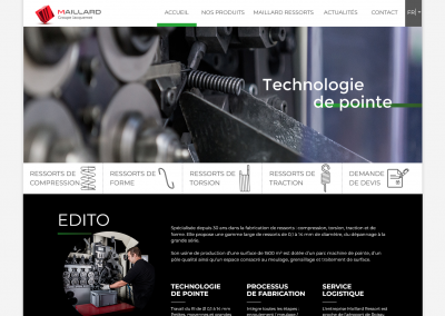 Ressorts Maillard – fabricant de ressorts techniques