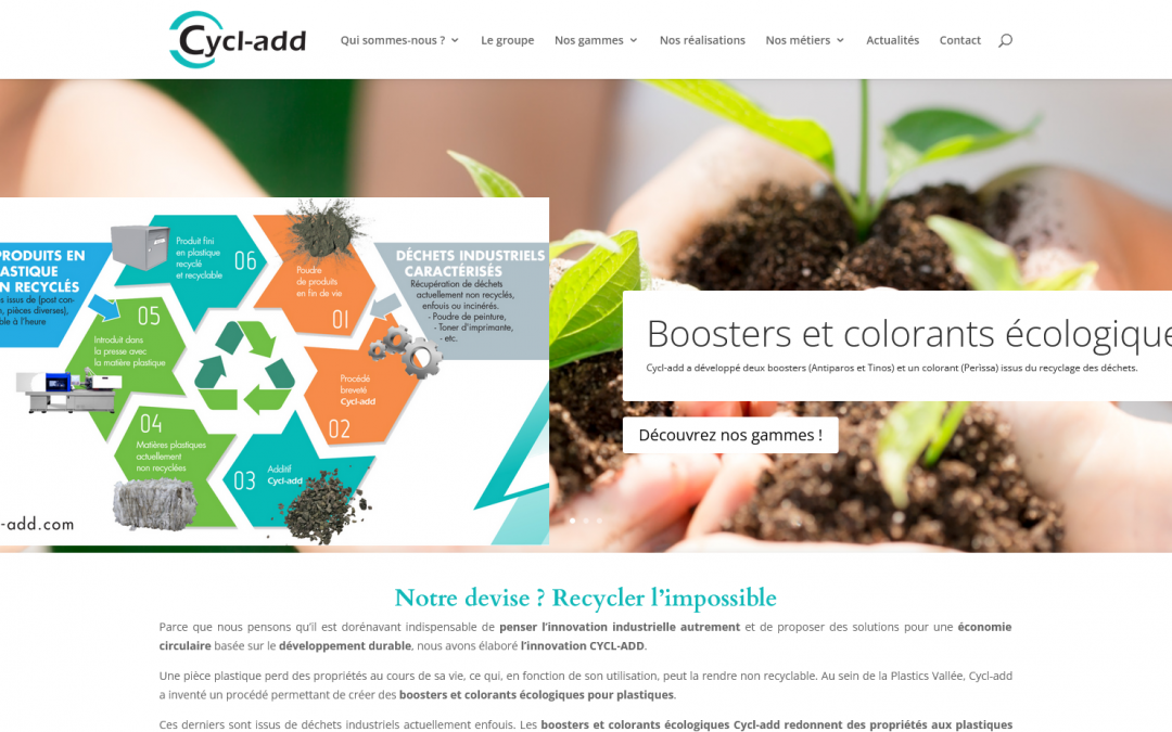 Cycl-add – Boosters et colorants écologiques pour plastiques