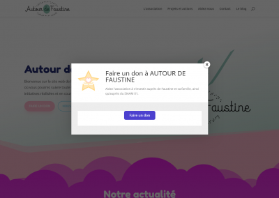 Autour de Faustine – site web de l’association « Autour de Faustine »