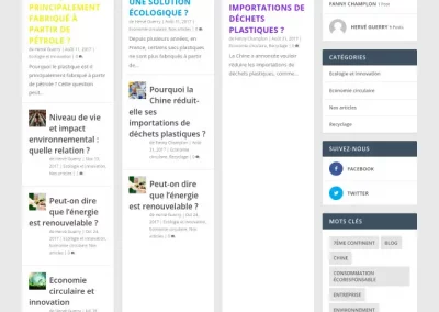 Environnement et entreprise – Le blog