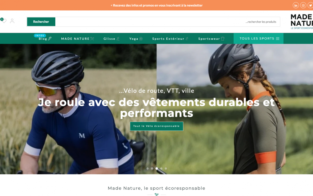 Made Nature – Le sport éco-responsable