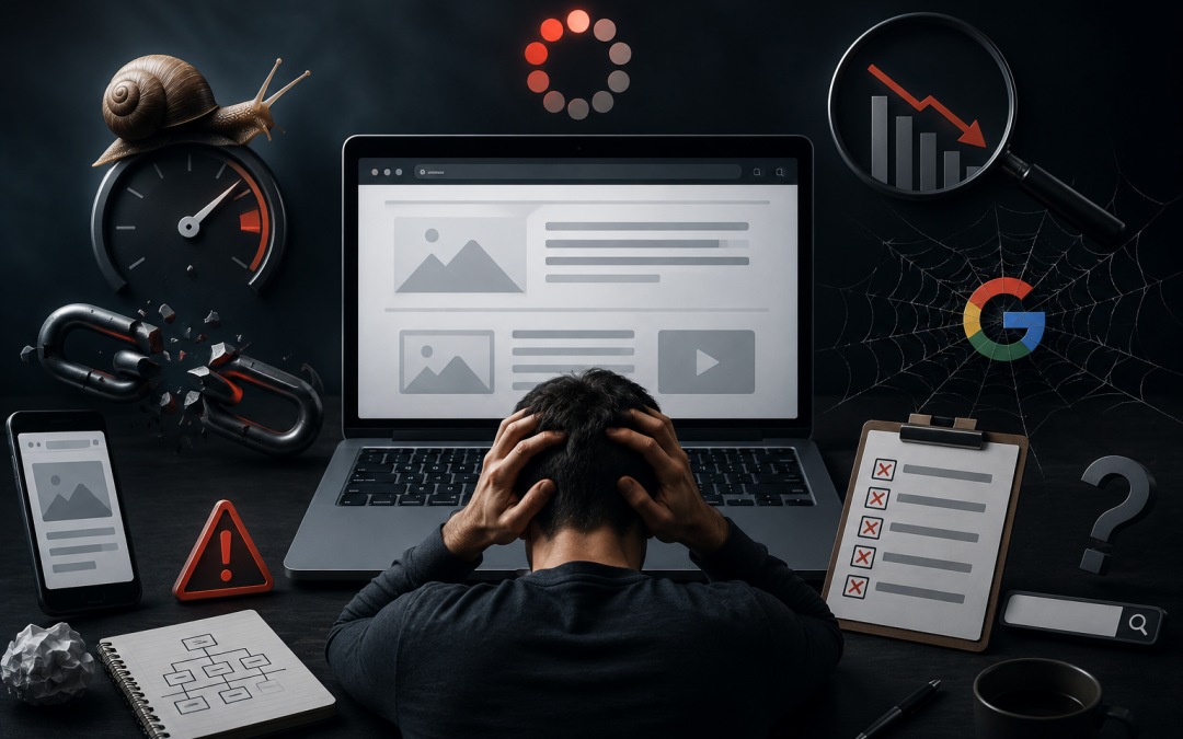 Les 7 erreurs qui empêchent votre site d&rsquo;apparaître sur Google