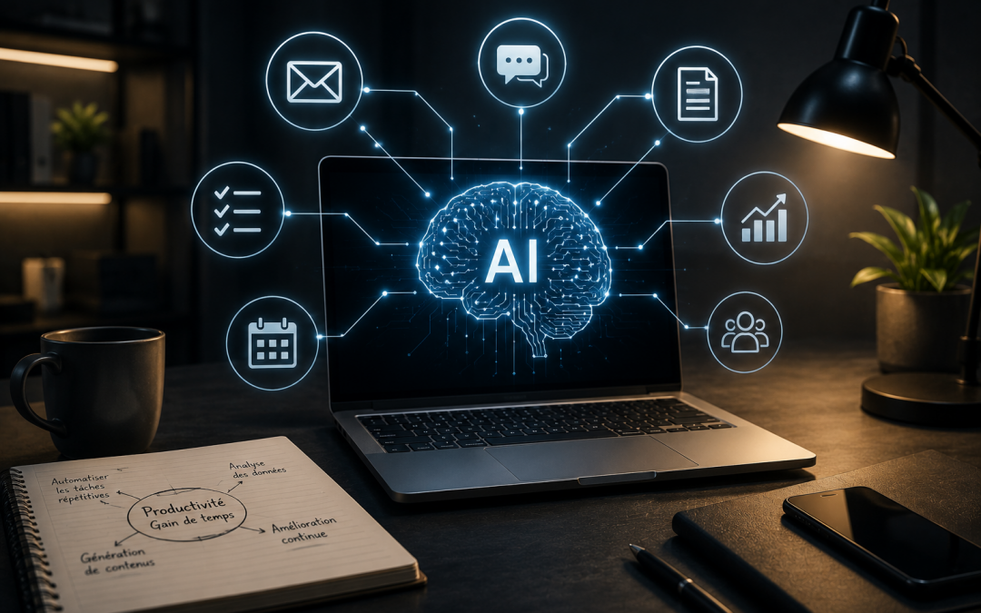 Comment l&rsquo;Intelligence Artificielle peut faire gagner du temps à votre entreprise