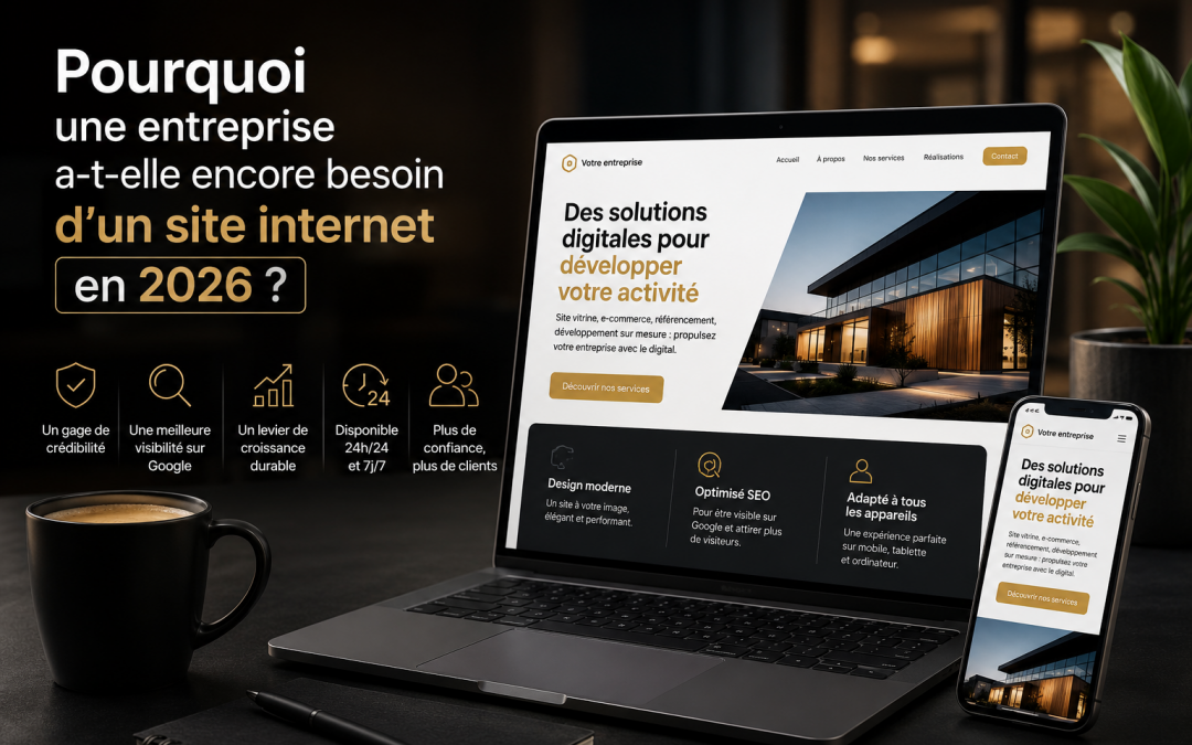 Pourquoi une entreprise a-t-elle encore besoin d&rsquo;un site internet en 2026 ?