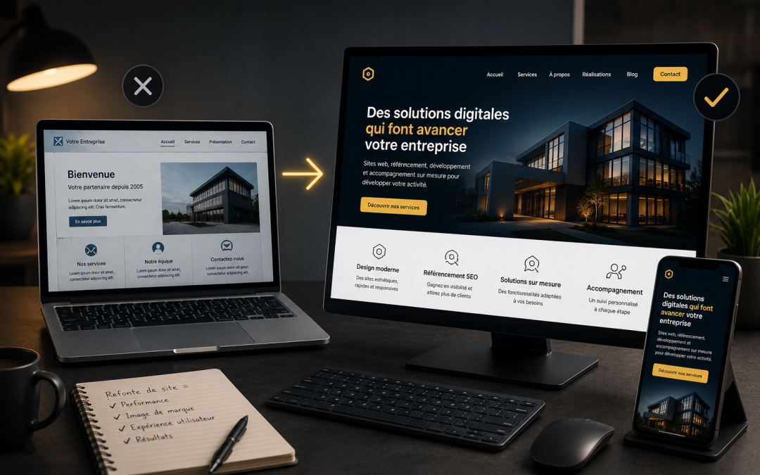 Refonte de site internet : quand est-il temps de passer à une nouvelle version ?