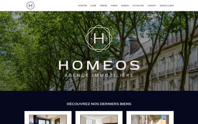 Comment créer un site internet performant pour une agence immobilière ? Retour sur notre collaboration avec Homeos Immobilier