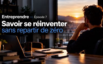 Entreprendre – Épisode 7 : Savoir se réinventer sans repartir de zéro
